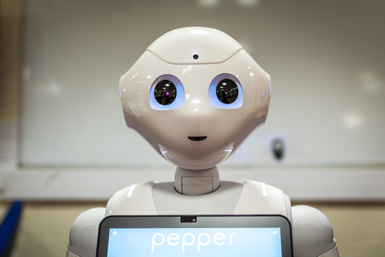 Smiling robot